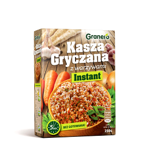 Kasza gryczana INSTANT z warzywami 250 g